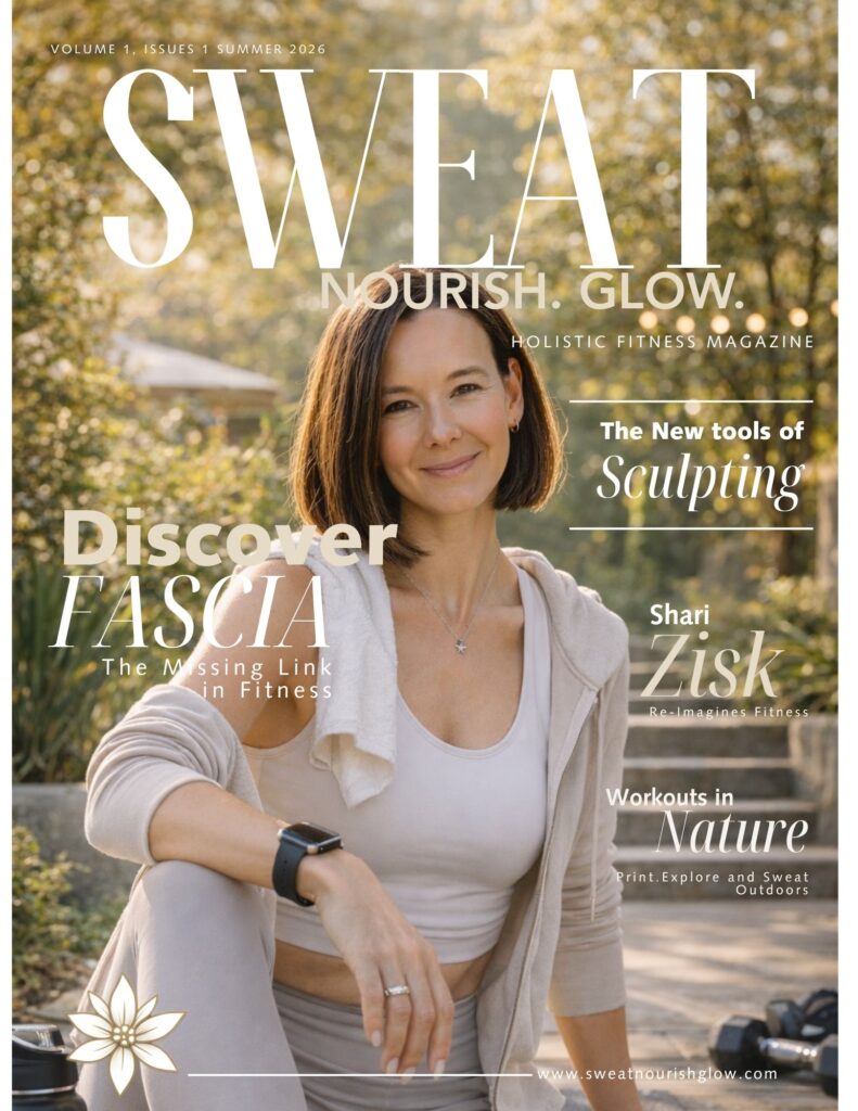 Sweat. Nourish. Glow. Magazine by Shari Zisk